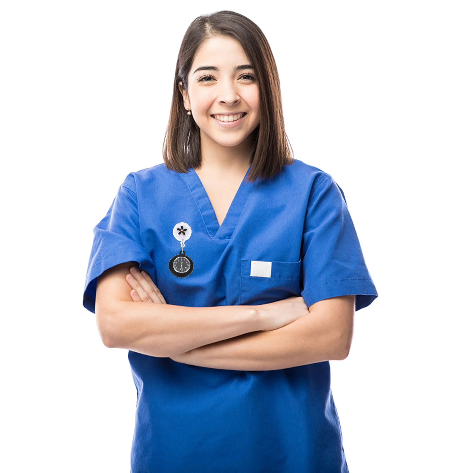 Jam Tangan Perawat Model Gantung, Stabil Saat Dipakai, Kokoh dan Berguna, Sentuhan Halus, Hadiah Kreatif untuk Perawat, Jam Tangan Gantung di Dada