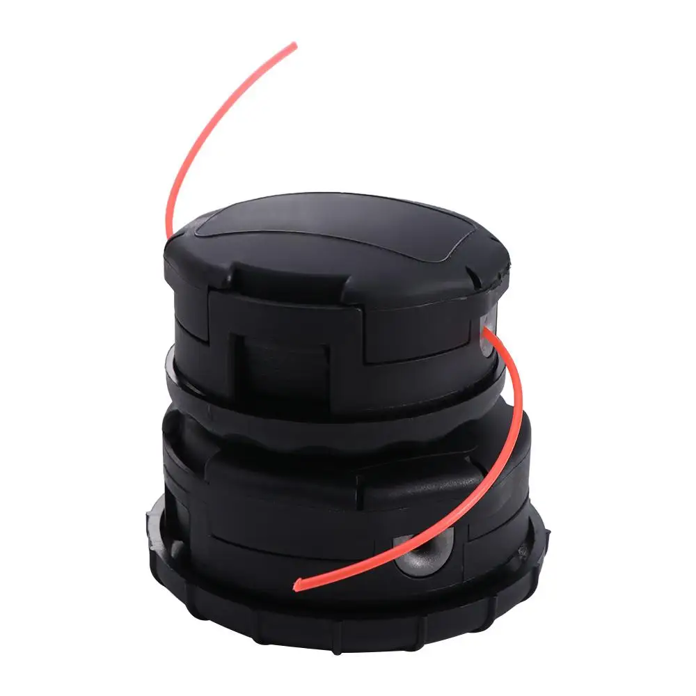 Universal Trimmer Head with String M10*1.25/M8*1.25 Speed Feed String Trimmer for Head Black Head Adaptor for M10*1.25/M8*1.25