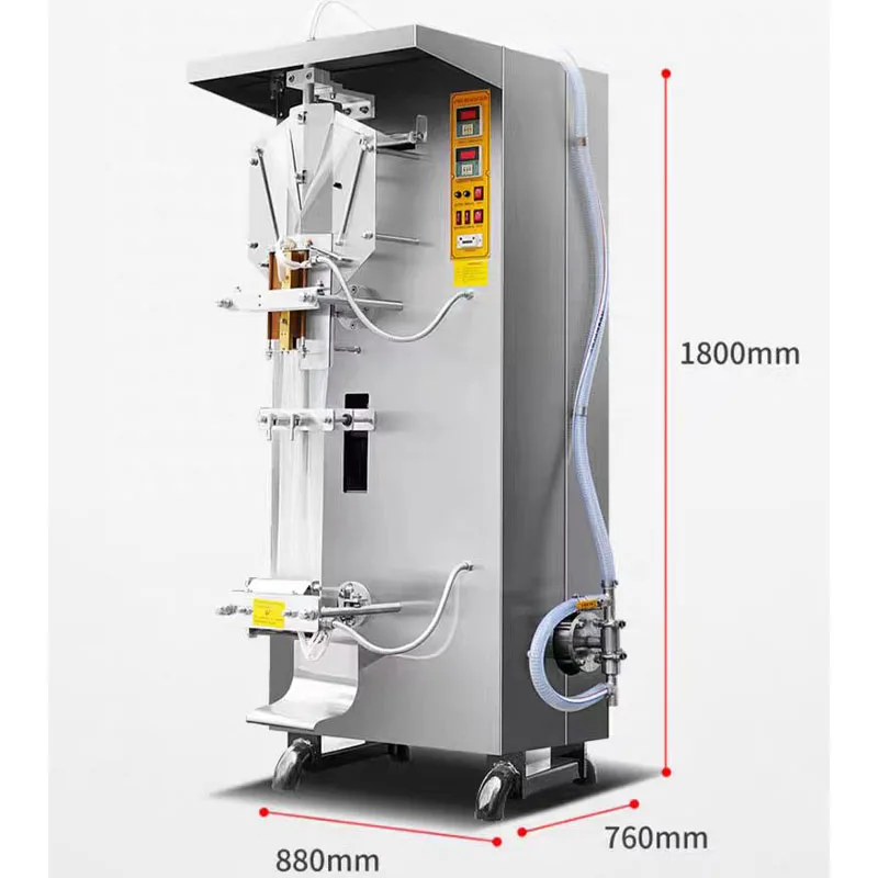 【2026】Sacchetto per bere in plastica Riempimento d'acqua pura Macchine per l'imballaggio Macchine per l'installazione di apparecchiature