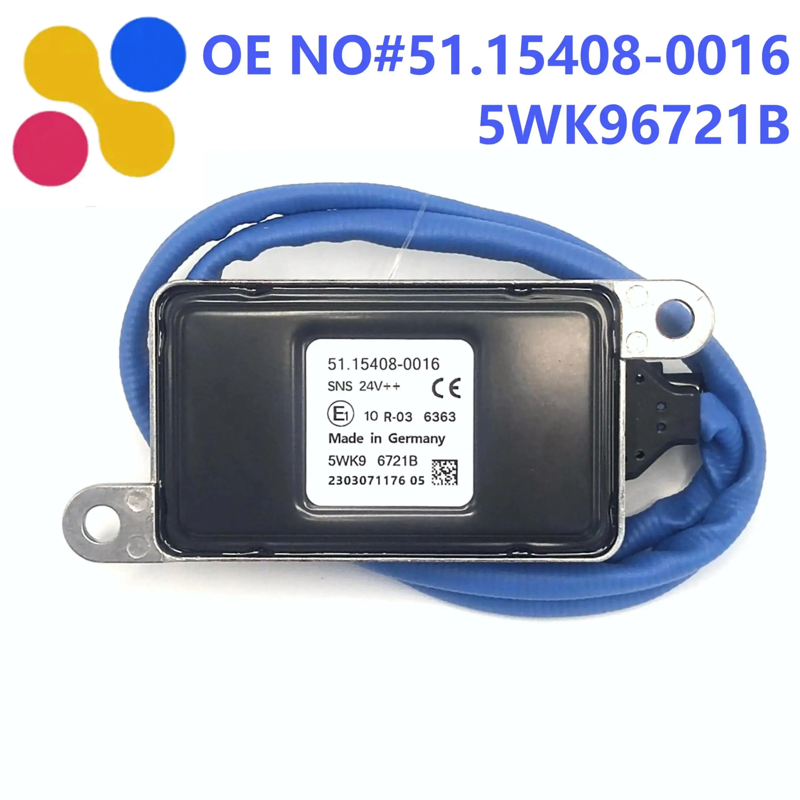 

51,15408-0016 5WK96721B 51154080016 Новый датчик NOX, датчик азота и кислорода для грузовика MAN TGL TGM TGX TGS 5WK9 6721B