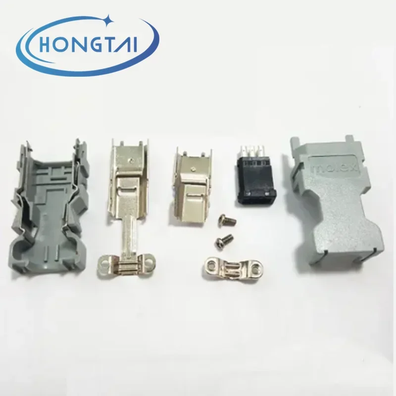 10PCs - 50PCs 55100-0670 6 Position Serial I/O Plug Connector Solder Free Hanging 55100-0670 Pluggable Connectors