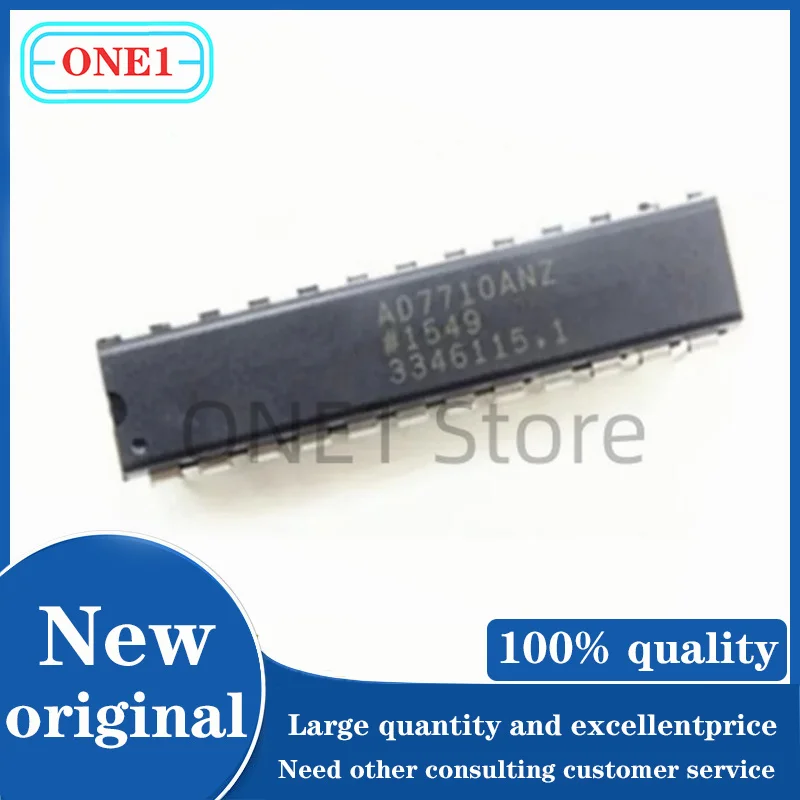 

1PCS/lot New original AD7710ANZ AD7710AN PDIP-24 Analog To Digital Converters (ADCs) ROHS