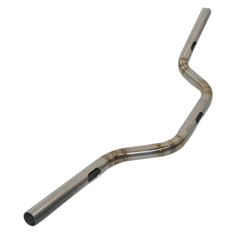 

Motorcycle handlebars are suitable for Harley Sportsman soft tail glide and other models. 5-inch high stainless steel flat handl