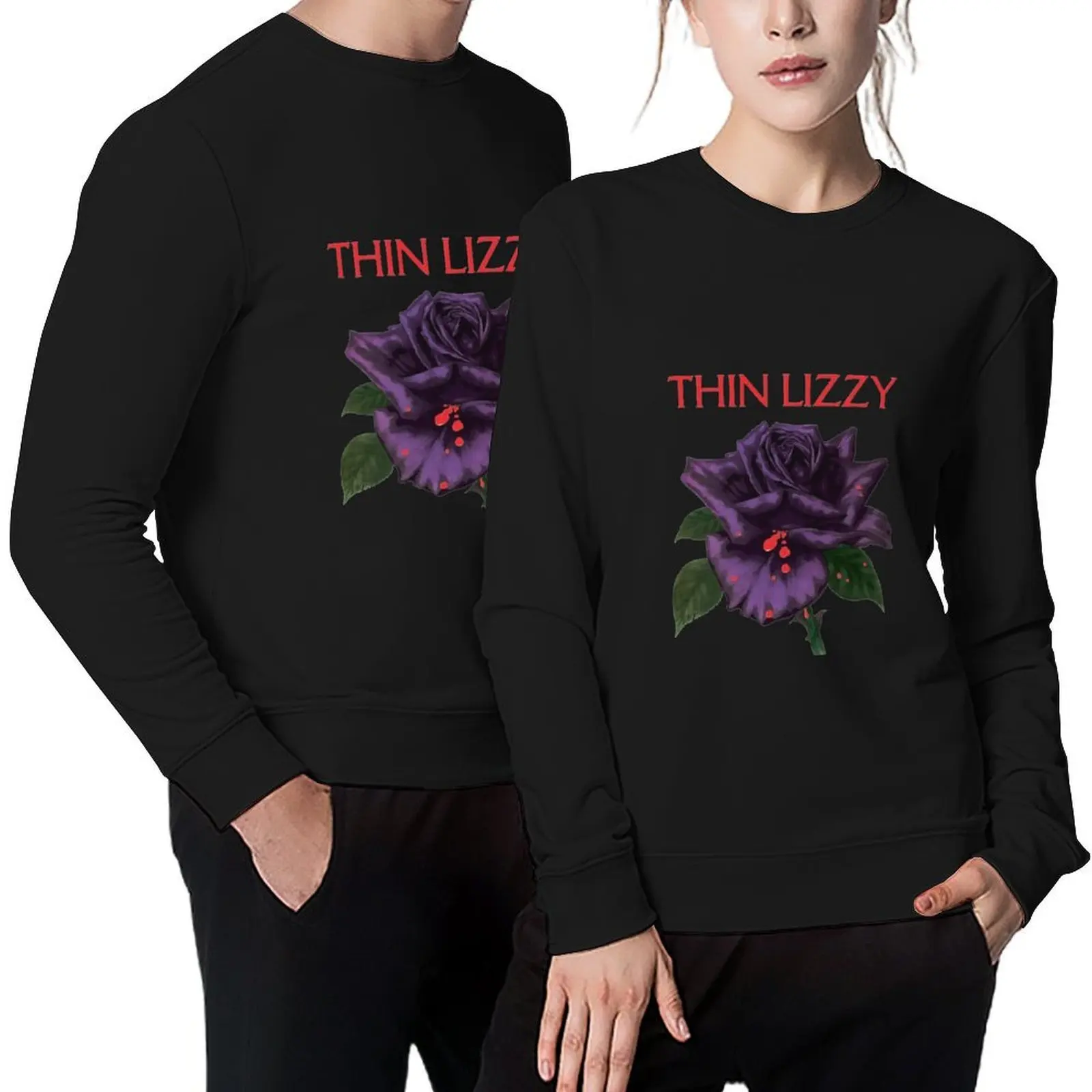

Thin Lizzy Nightlife Pullover men wear men's sweat-shirt set mens clothing men's winter sweater new sweatshirts