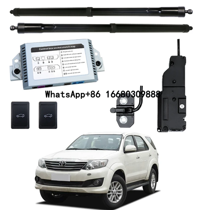 

Electric Tailgate Lift for Fortuner 2016+ Power Tailgate Lift Kick Sensor Auto Parts