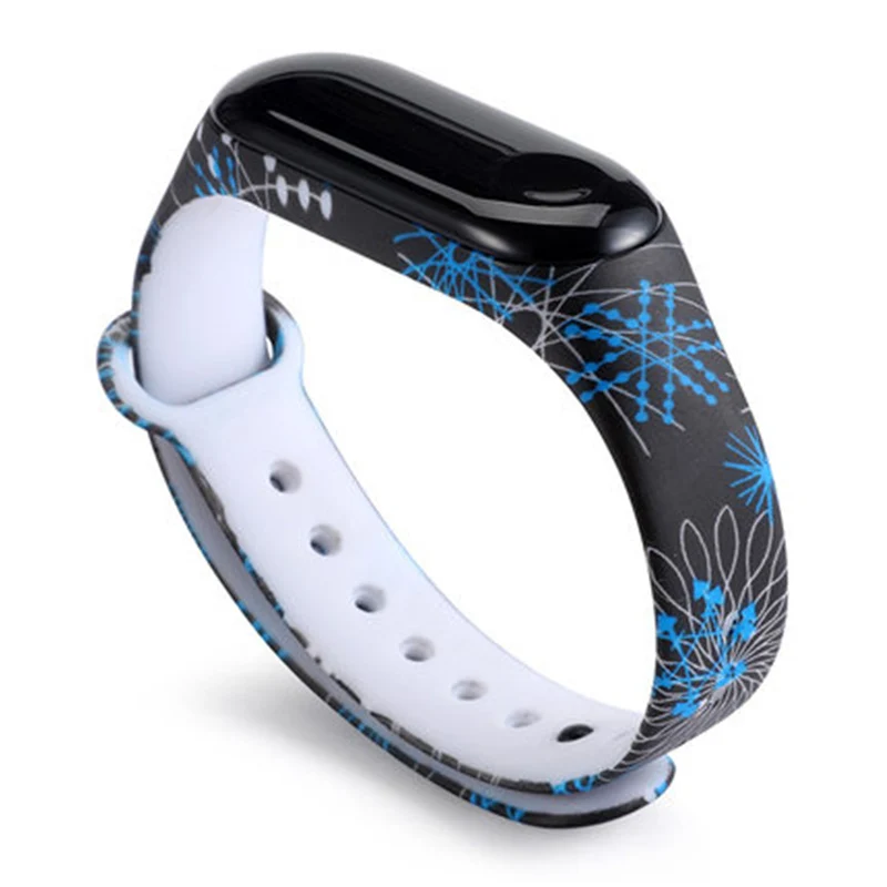 Loop For Xiaomi Mi Band 7 6 5 4 3 Nfc Silicone Wristband Bracelet Replacement For Xiaomi Band 7 MiBand 4 3 Wrist Color TPU Strap