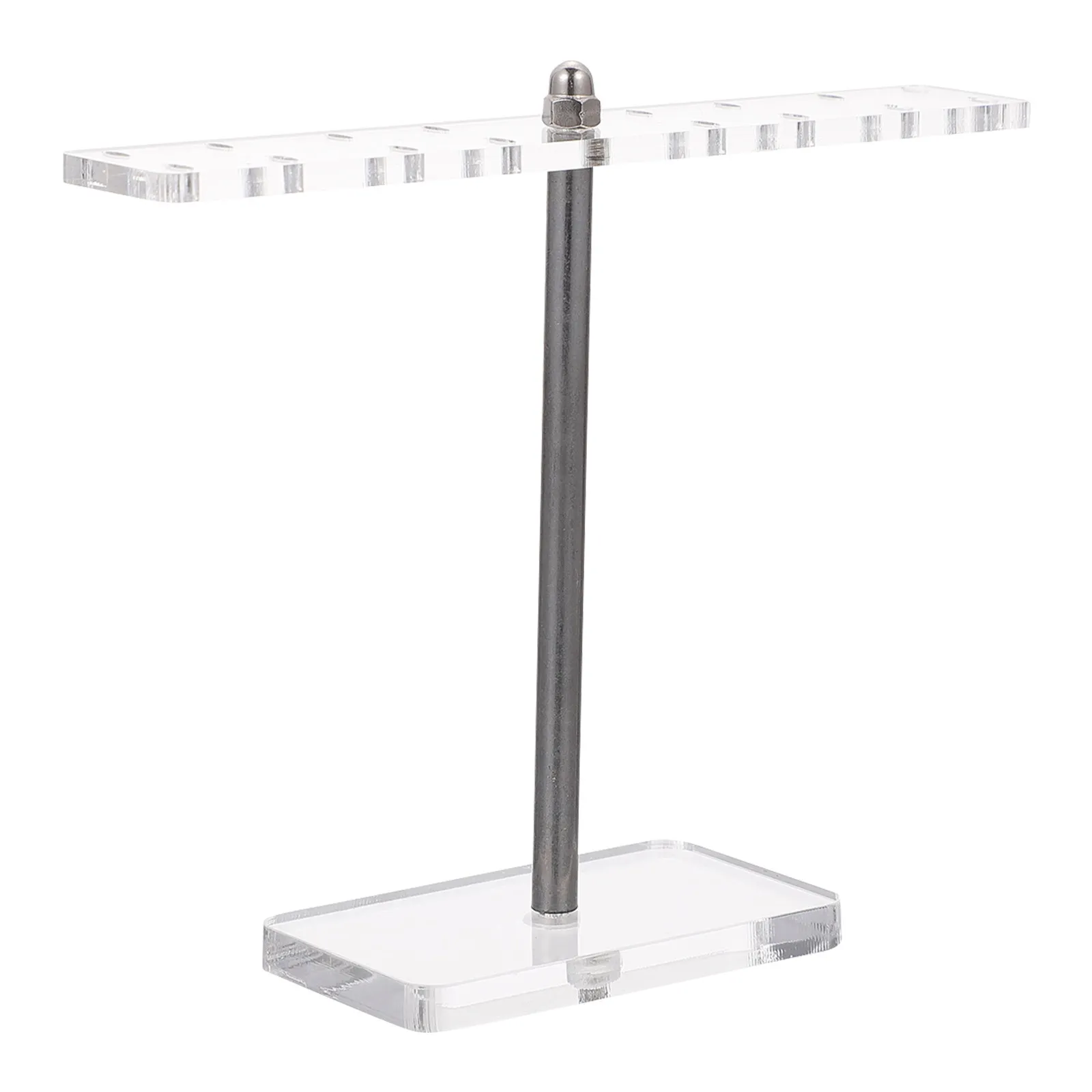 Expositor de Pendientes en Forma de T, Organizador de Joyas para Escritorio, Soporte de Almacenamiento para Piercings, Organización Ordenada de Joyas