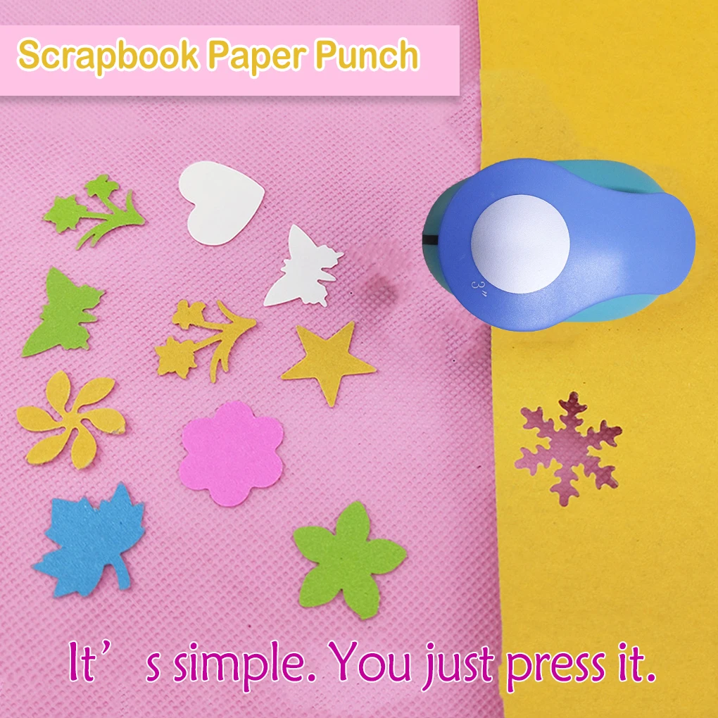 Hole Punch Paper Punchers Scrapbooking Cards Decoration Tool Easy and Fast Manual Tools Consistent Design Teens