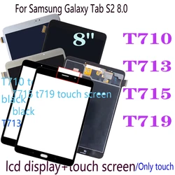 8.0 Inch For Samsung Galaxy Tab S2 SM-T710 T713 T715 T719 LCD Display Touch Screen Digitizer Panel Assembly