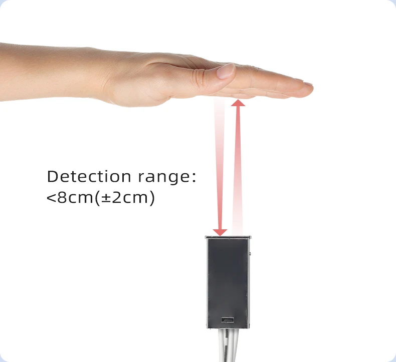 DC 12V 24V Möbel-Schranktür Infrarot-Sensor-Schalter Handsteuerung Dimmer LED-Sensor Geeignet für Schrankbeleuchtung – Detail 4