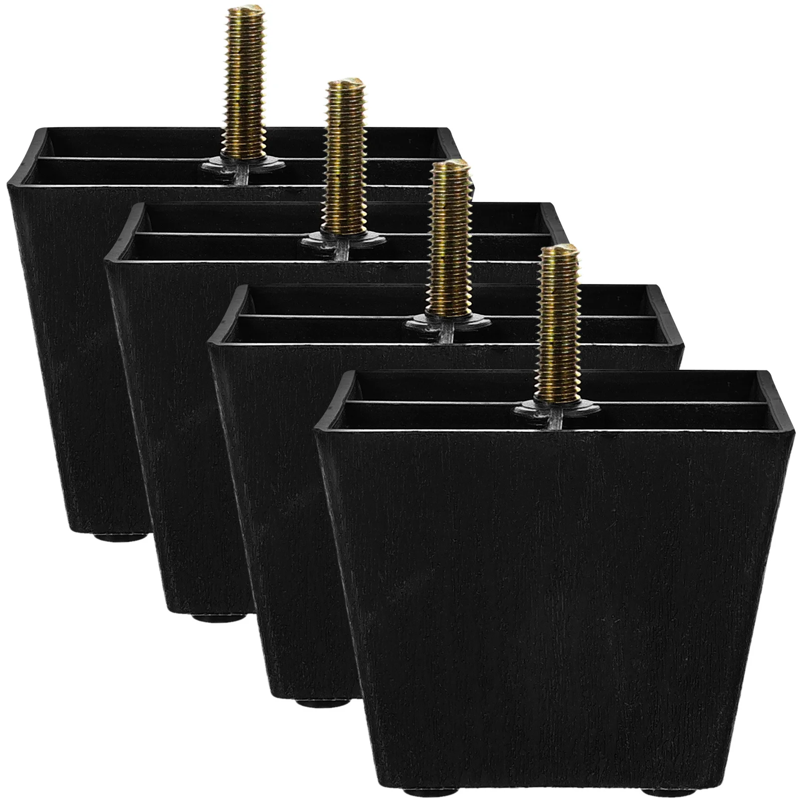 

4Pcs Replacement Sofa Legs Heavy Duty 3 Inch Furniture Feet for Couch Cabinet Dresser Elevated Support Legs Home Use