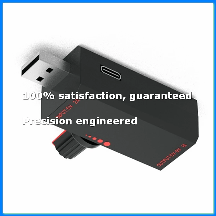 5W DC5V Fan Speed Controller Induction Speed Controller with Switch USB Protection Type-C USB Laptop Cell Phone Cooling-DTD2