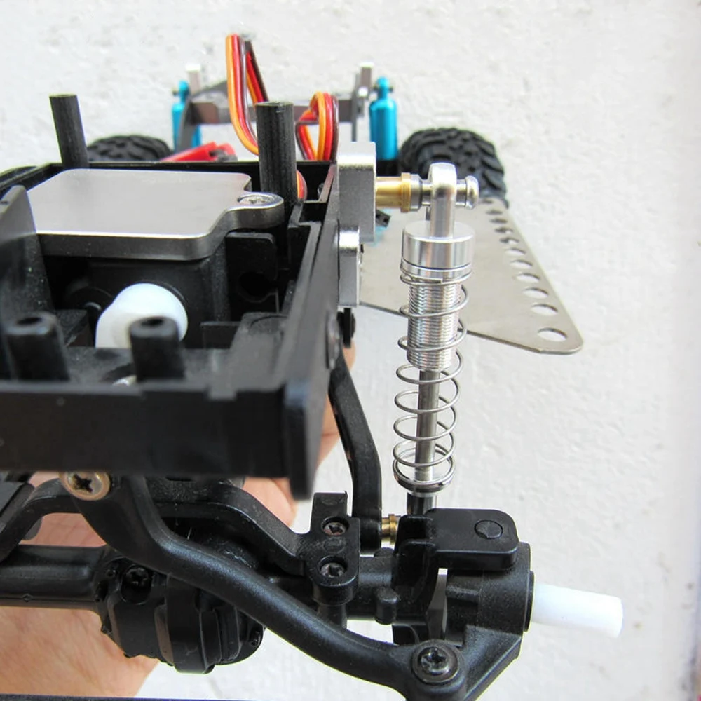 ODIES-para MN D90 MN-90 MN99S WPL C14 C24 C34 RC coche amortiguador de Metal con asiento de extensión piezas de mejora Accesorios