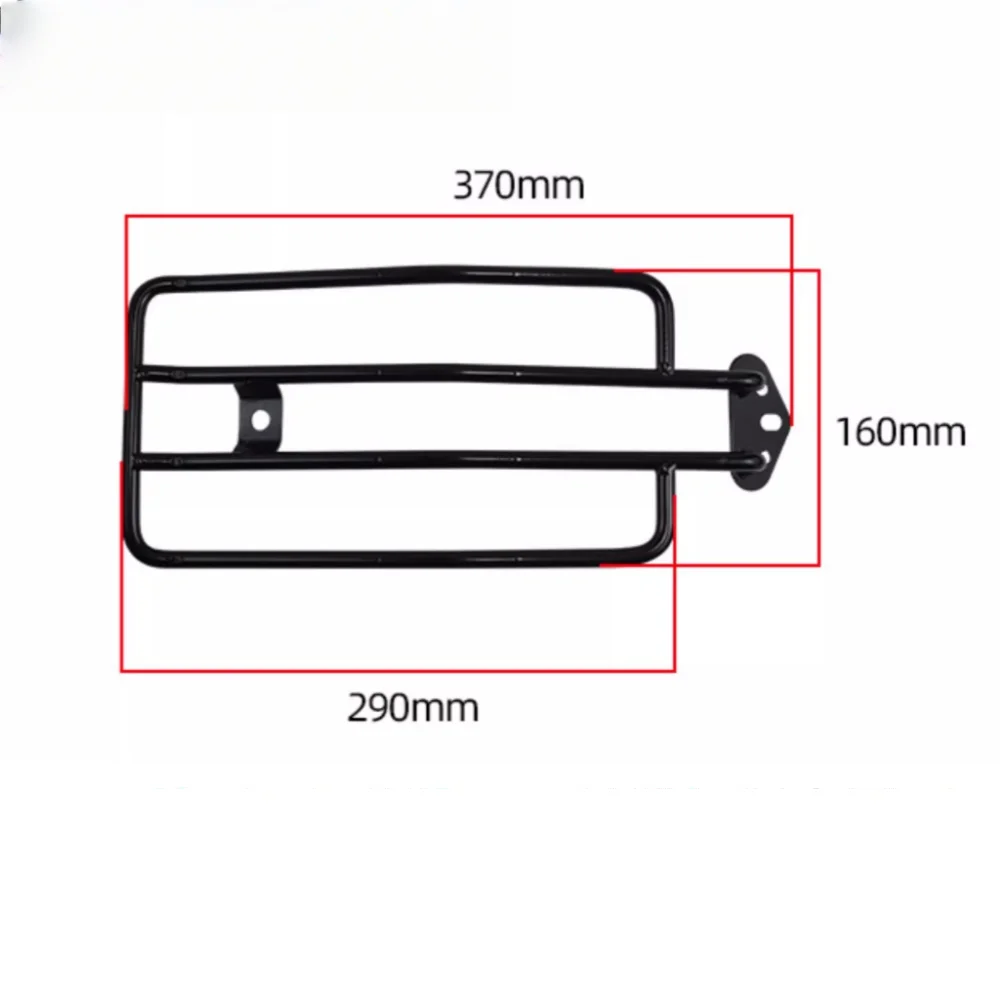 For Benda Napoleon 450 Modification: Extended Rear Fender, Retro Bobber Mud Shelf, Side Bag Bracket, Accessories