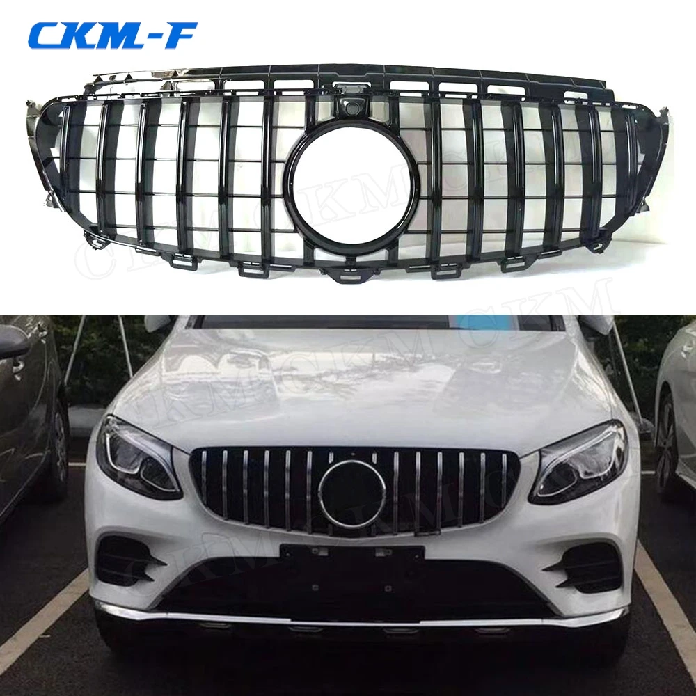 

E Class ABS Black Silver Front Bumper Mesh Grill Grille for Mercedes Benz W212 W213 C238 E200 E250 E300 E320 E350 AMG GT R 14-19