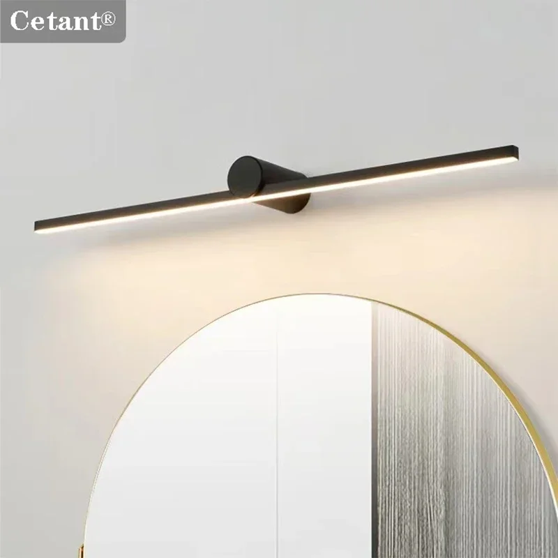 Moderne LED Spiegel Front Licht 40/80/100 cm Beleuchtung Lange Streifen Lampe Badezimmer Schlafzimmer Dressing Tisch wandbild Dekor Hause Lampen Glanz
