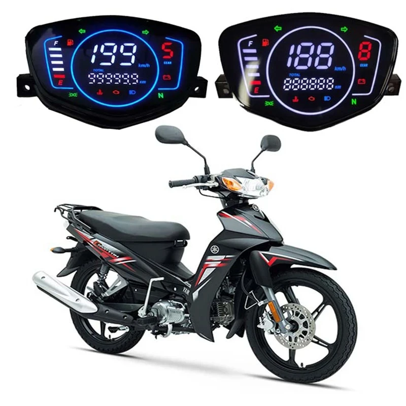 For Yamaha  Sirius fi CRYPTON X 135 CRYPTON R 135 lc135 v1 digital meter modified Ful Led Meter SpeedMeter Odometer