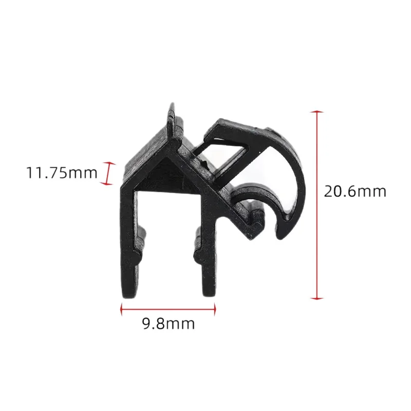 W700534-S300 10PCS N-39 Fastening buckle holder suitable for supporting rod of front hood of Ford Jiangling Transit automobile