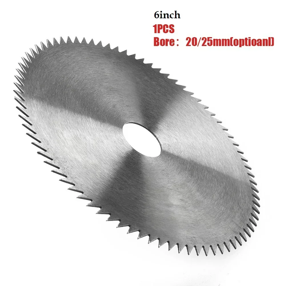 Manganese Steel Circular Saw Blade 150mm 80 Teeth Power Tool For Wood Aluminum Metal Plate Cutting Tool