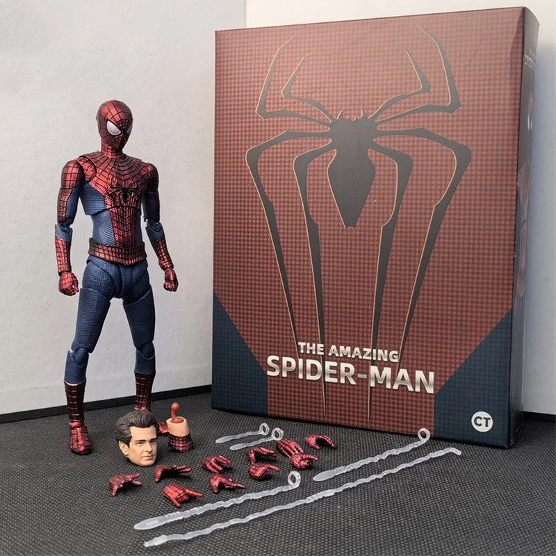 Ct The Amazing Spider-man S.h.figuarts Andrew Garfield Spiderman Shf Anime Action Figures Statue Figurine Model Holiday Gift