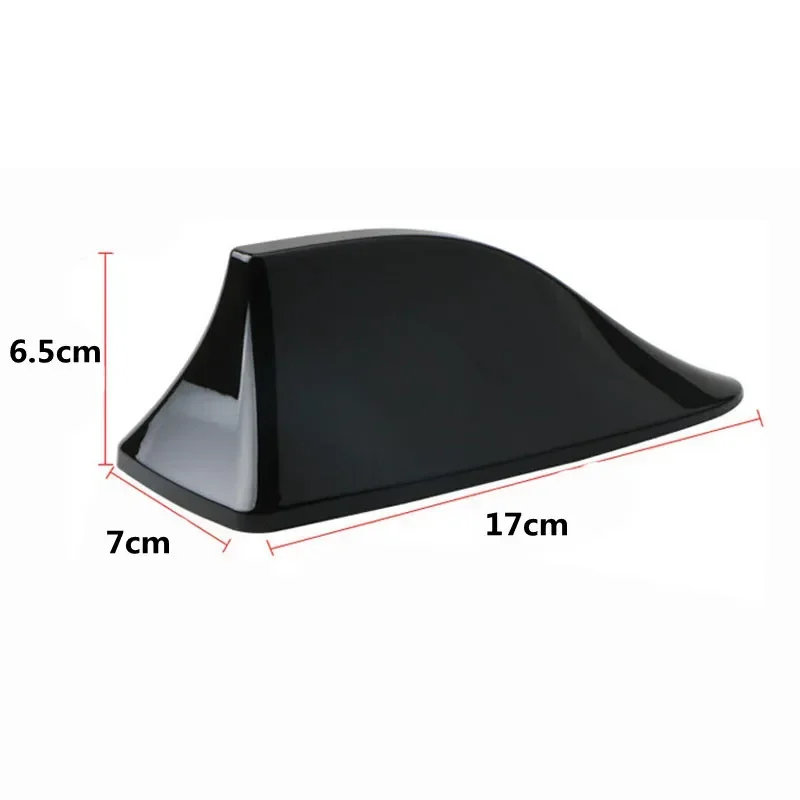 5/1pc Car Radio Shark Fin Car Shark Antenna Radio FM Signal Design for All Automobiles Aerials Auto Exterior Styling Replacement