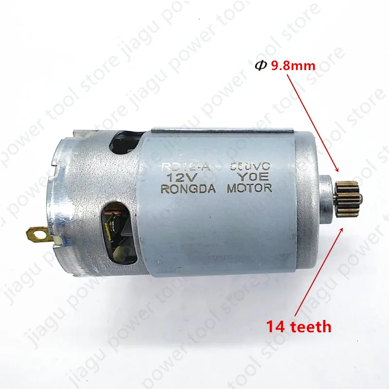

14 Teeth DC 12V Motor Replacement for MAKITA 8270D 8270DWE 8271DWE 8271D 8270DWP 6271D 6270D 629821-7 Screwdriver
