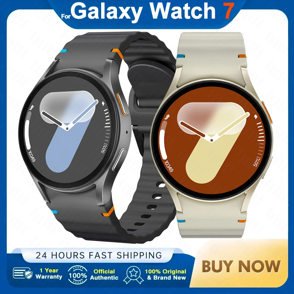 New For Samsung Galaxy Watch 7 GPS Track Smart Watch Men AMOLED Always Display Clock NFC Sport BT Call Fashion Smart Watch Women