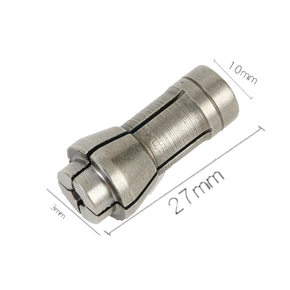 3/6mm Collet Chuck Adapter Pneumatic Engraving Machine Chuck Engraving Trimming Machine Electric Router Milling Cutter Accessory