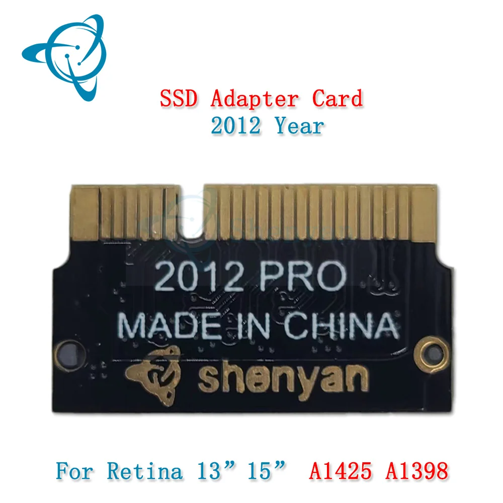 

A1398 A1425 M.2 M2 SSD Adapter For Macbook Pro Retina 13" 15" NVMe PCI Express PCIE To M.2 NGFF SSD Adapter Card 2012 Year