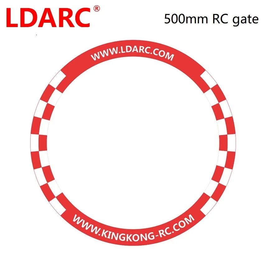 LDARC 765mm Foldable Circular Racing Gate Goal Round FPV Drone Racer Obstacle Crossing Door Hanging Hurdle