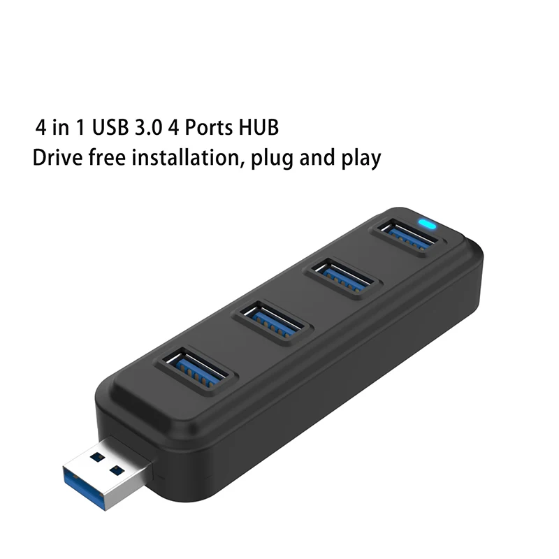 Splitter Extender USB 2.0, konverter USB stasiun Dok Multifungsi Plug and Play, stasiun Dok konverter USB stasiun Dok adaptor Game