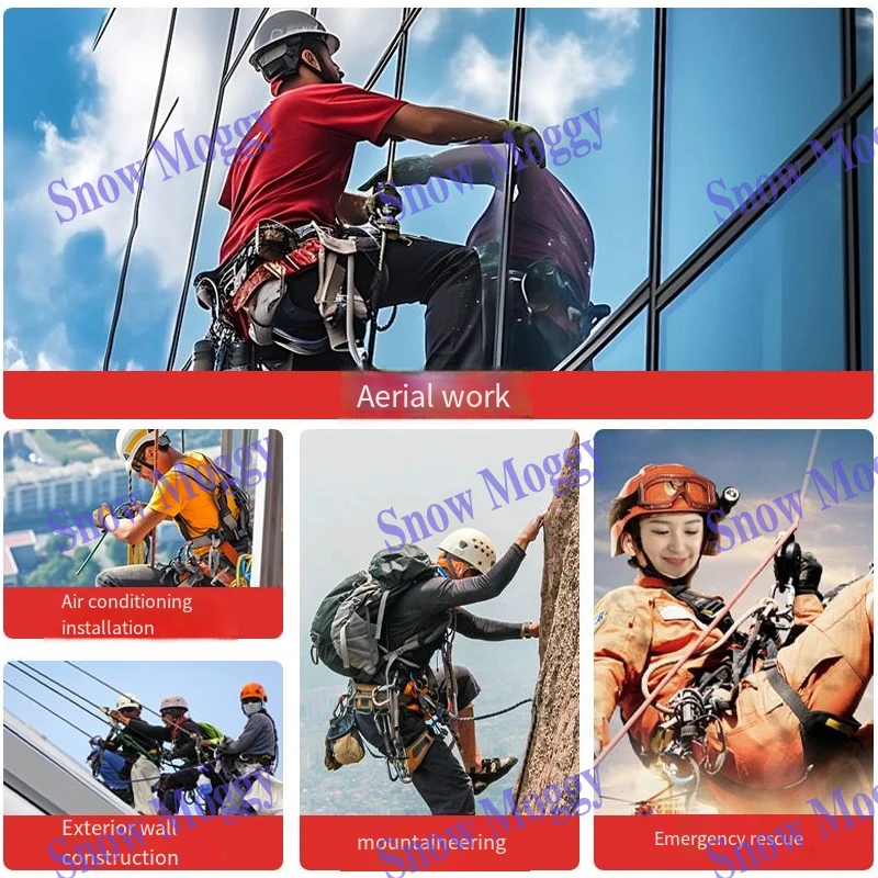 High Altitude Work Electric Ascender Descender, Rope Climbing Tool Portable Ascending and Descending Device for Climbing