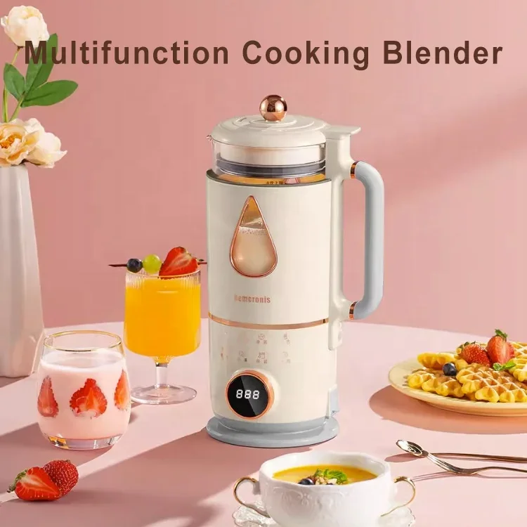 800ml Electric Machines Heating Automatic Wall Breaking Cooking Blender Nut Soymilk Maker