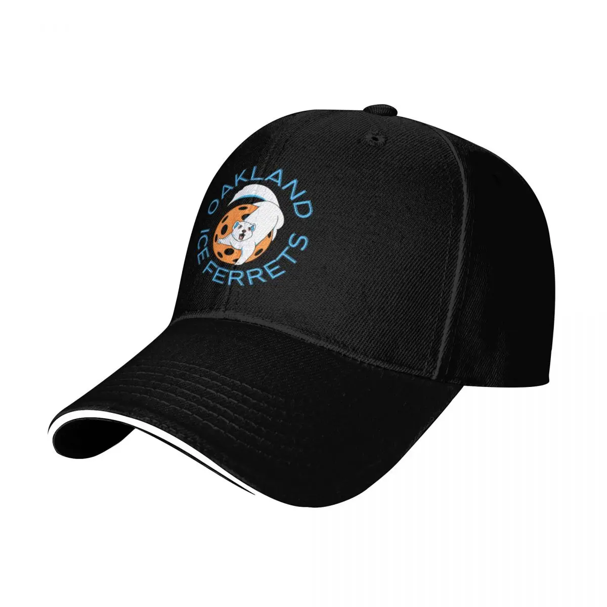 Oakland Ice Ferrets Baseball Cap Low Profile Unstructured Unisex for Men Women Outdoor Golf Running Hiking
