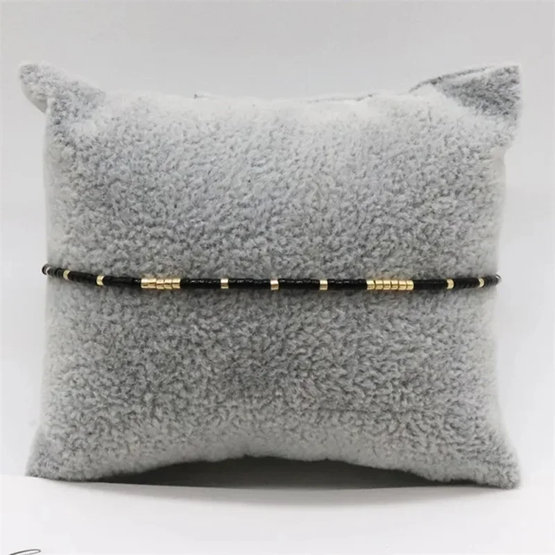 Rice bead bracelet Originality Hand knitting Female Gradient color Bohemia Adjustable Fashion Simple Beaded bracelet