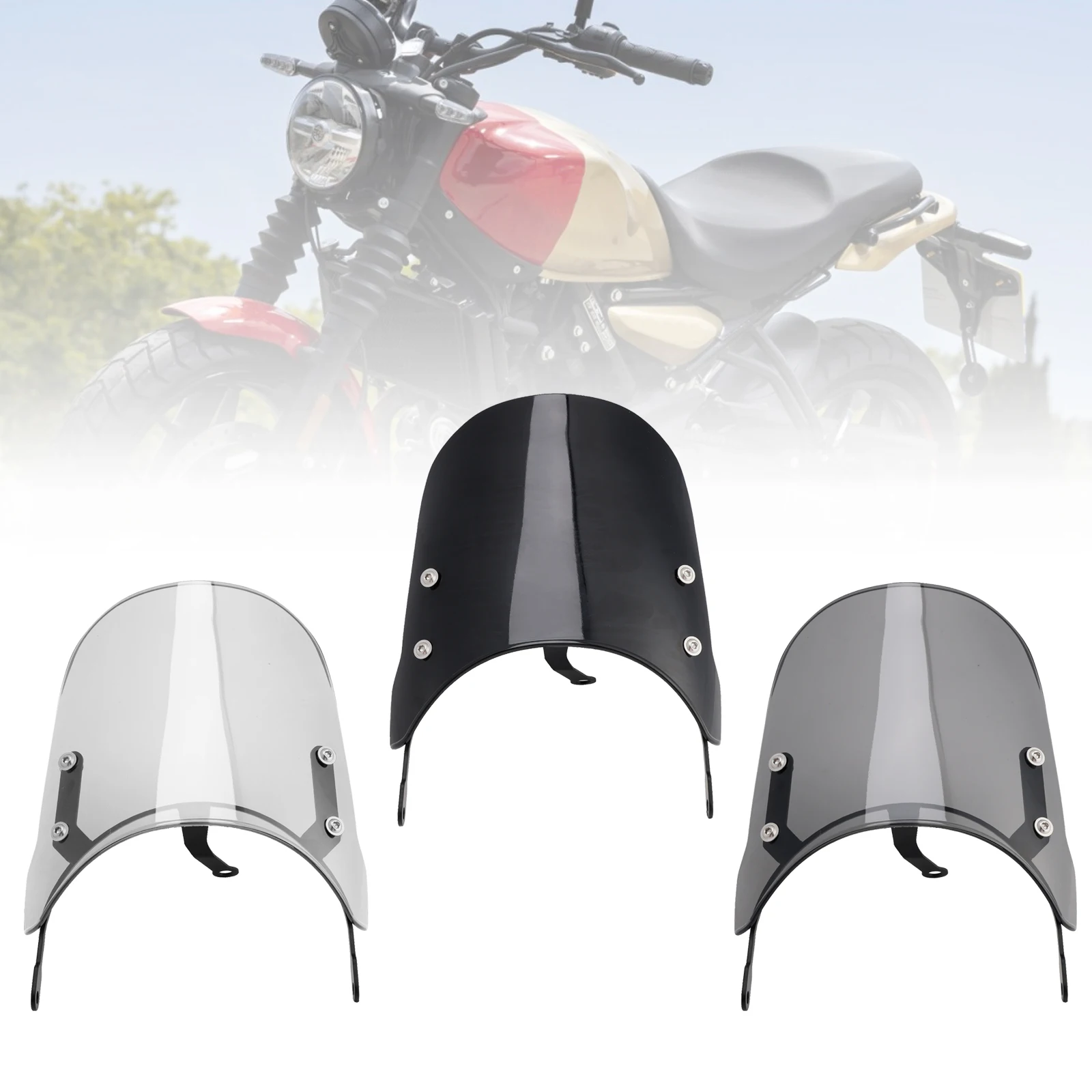 

Topteng Windshield WindScreen fit for Guerrilla 450 2024-2025