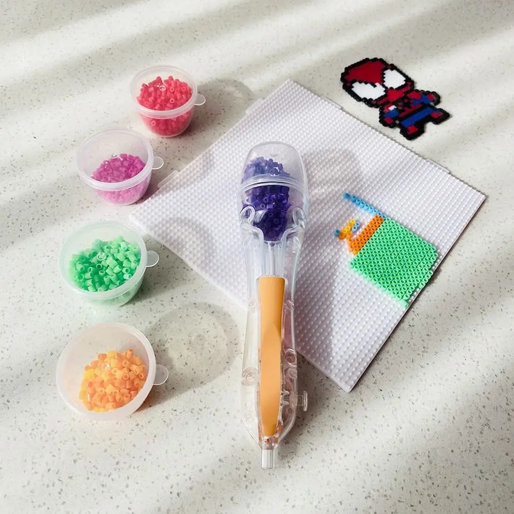 2.6mm Fuse Beads Perler Beads Pen Press Automatic Perler Hama Beads Pen DIY Beads Craft Projects Fast