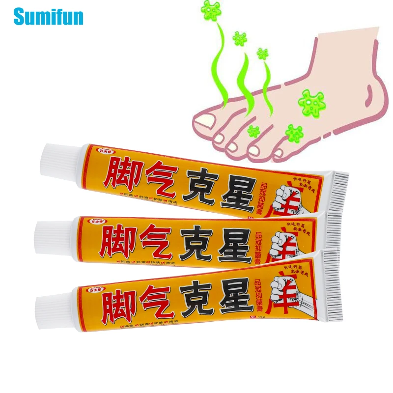 

3Pcs Beriberi Treatment Herbal Ointment Athlete's Foot Anti-itch Tinea Pedis Peeling Remove Odor Inhibit Fungi Cream Feet Care