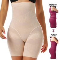 Moldeador de cuerpo para mujer, entrenador de cintura alta, bragas con Control de barriga, levantador de glúteos, ropa interior adelgazante, faja moldeadora de cintura, pantalones cortos