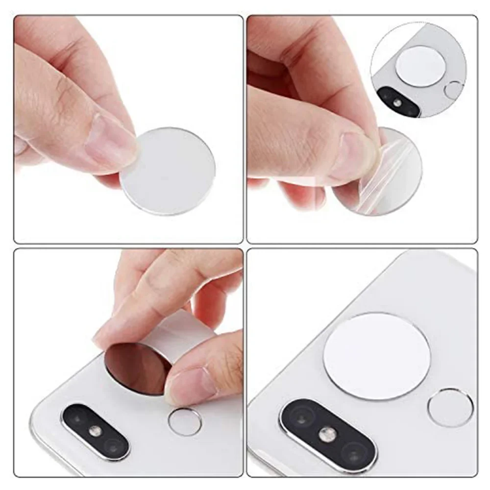 100~500PCS Round Mini Mosaic Tiles Acrylic Mirror Sticker Self-adhesive Sticker For Wall Bathroom Diy Home Decoration Crafts view 4