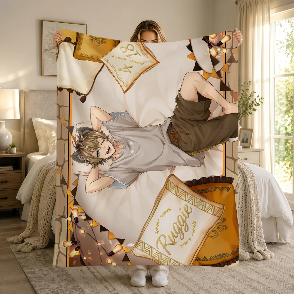 Card SSR T-Twisted Wonderland Ace Azul Cater Idia Warme Weiche Plüschdecke Sofa Wohnzimmer Nickerchen Zuhause Schlafzimmer Geschenk Flanell Hogar – Detail 30