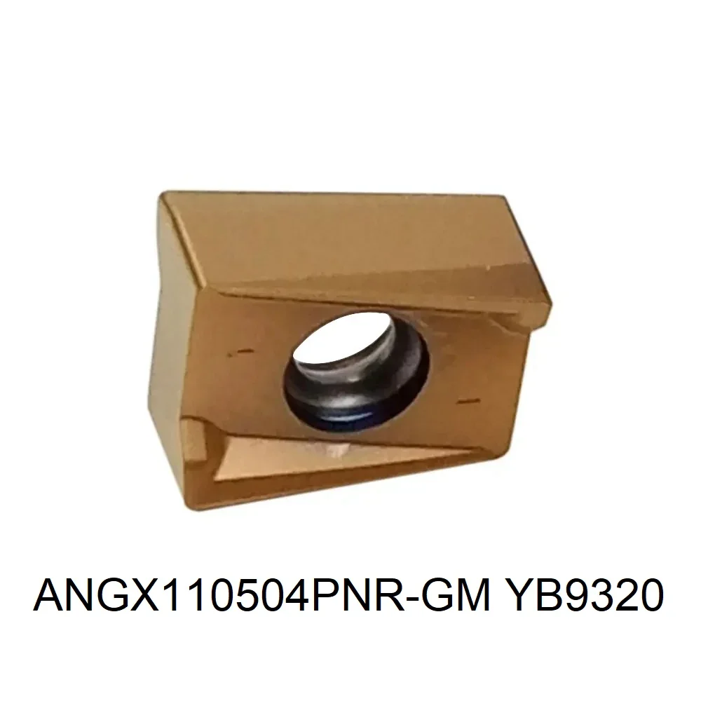 50pcs ZC-CT ANGX110504PNR-GM YB9320 ANGX 110504 PNR-GM For Medium To Roughing Mill of Stainless Steel