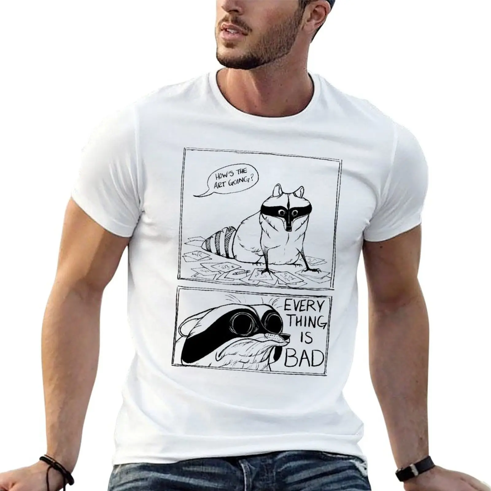 

Art is Hard T-Shirt anime t shirts oversize t shirt for man man graphic t shirt T-shirt