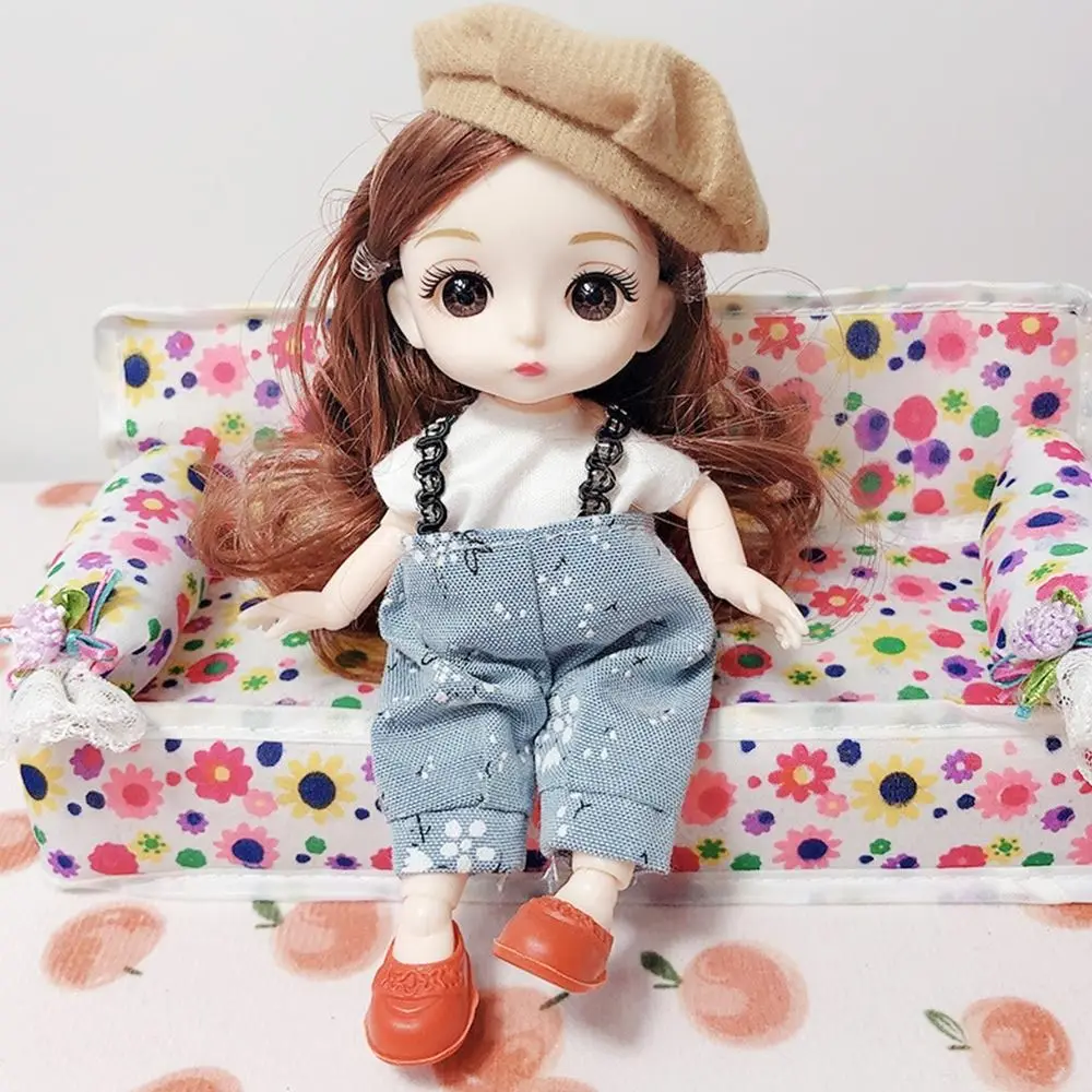 ملابس دمى راقية للفتيات ، رومبير ، تيشيت ، قبعة ، تنورة فستان دمية BJD ، بدلة دمية ، إكسسوارات ألعاب تصنعها بنفسك ، 16-17