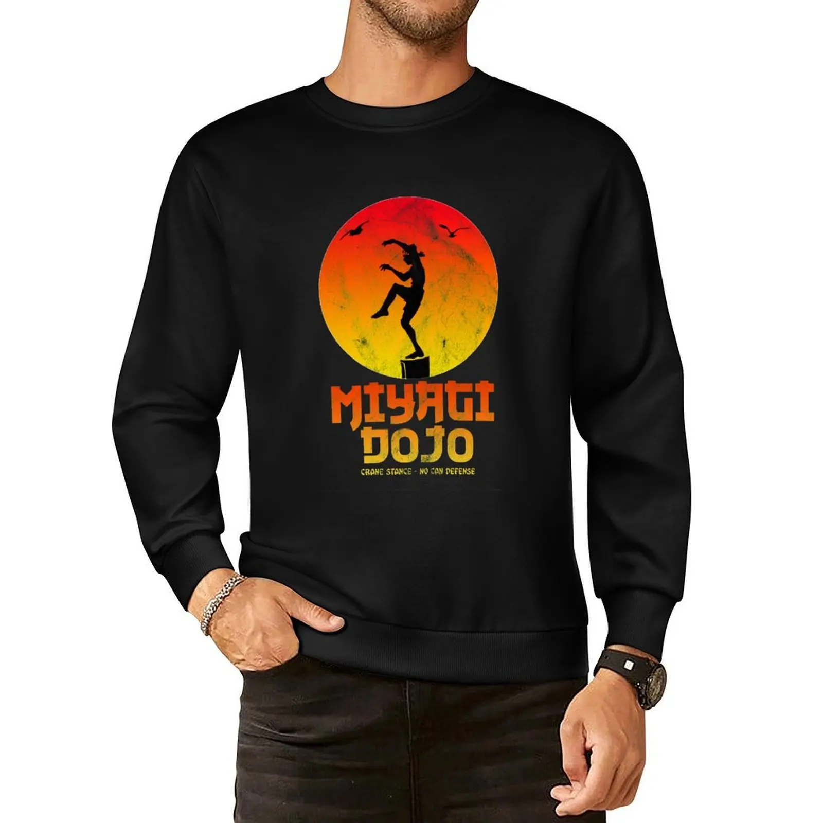 Miyagi Dojo Design Pullover Hoodie fashion men korean clothes men clothes winter clothes sweatshirt male