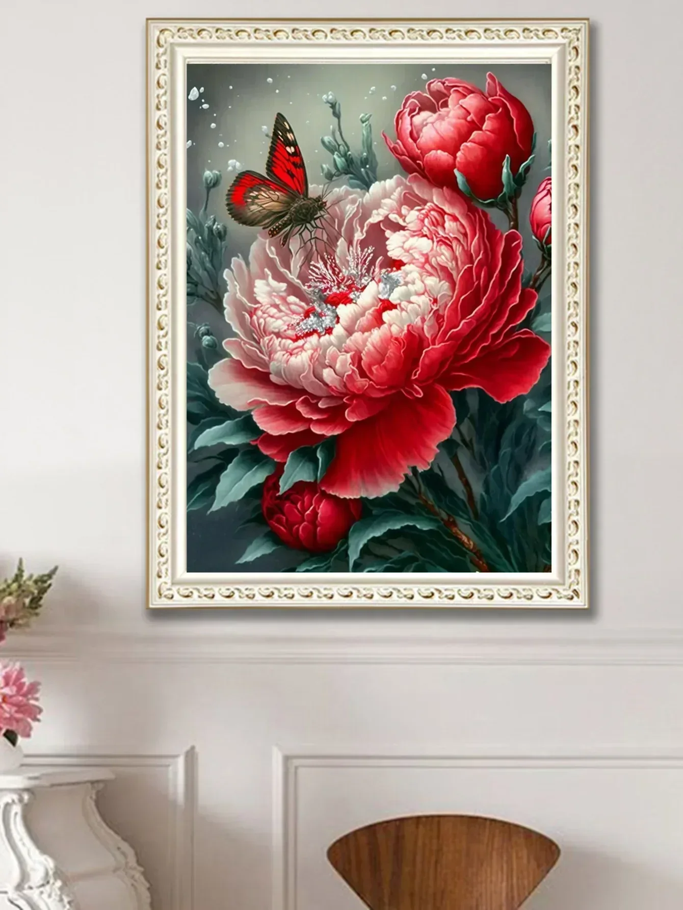 

Tulip DIY Digital Acrylic Flower Painting, Hand-Filled Landscape Painting, Explosion, 1678