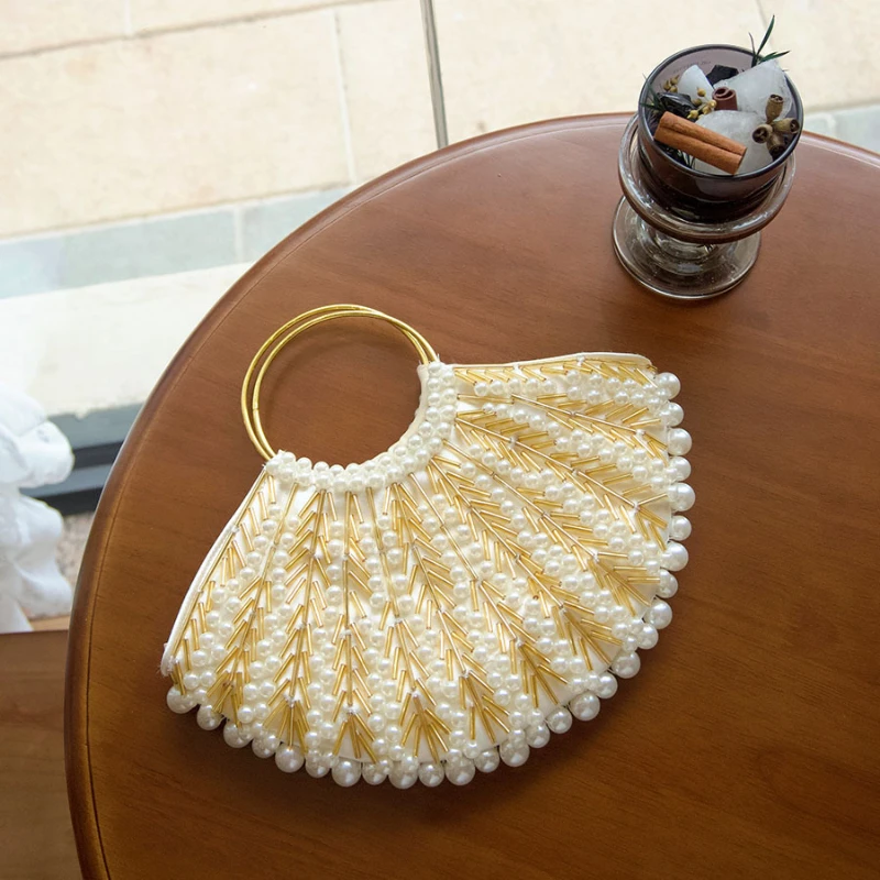 Tas Tangan Anyaman Mutiara Vin - French Vintage Fashion ulasan dan harga