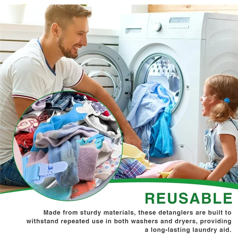 عبوتان من ملاءات السرير لفك تشابك السرير تقلل من تشابك الغسيل، وتضمن نعومة ملاءات السرير/أغطية اللحاف/البطانيات #5