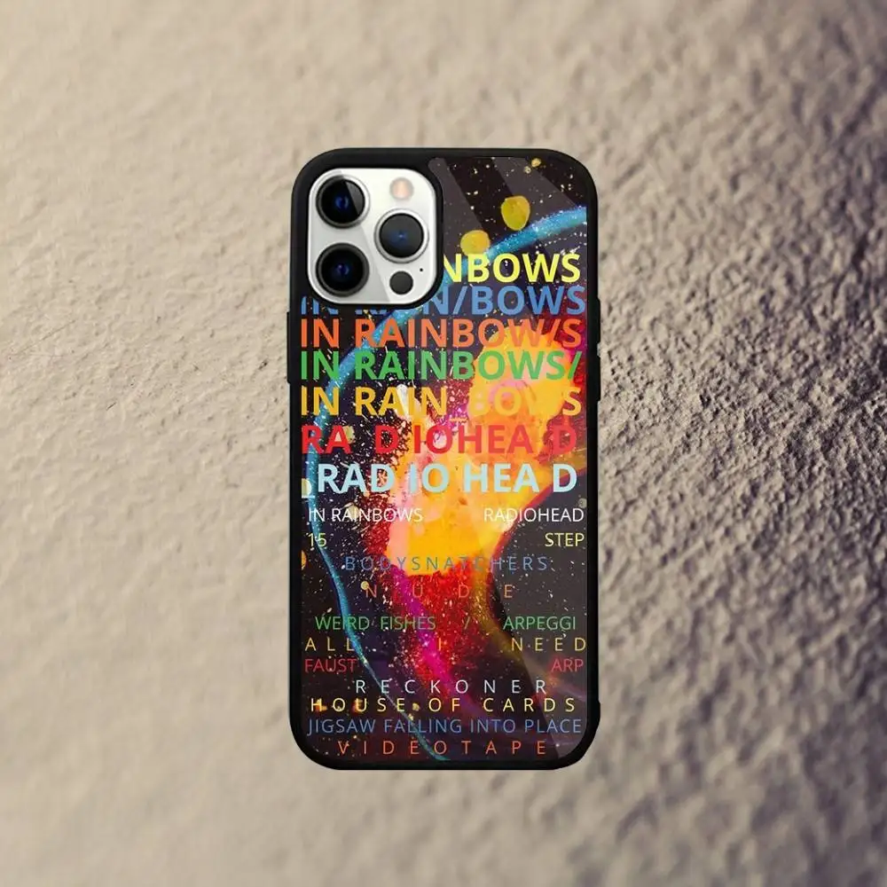 Funda de teléfono Radiohead Rock Band para iPhone 17,16,15,14,13,12,11,Pro,Max,Plus,Mini,SE4,E carga inalámbrica Magsafe magnética