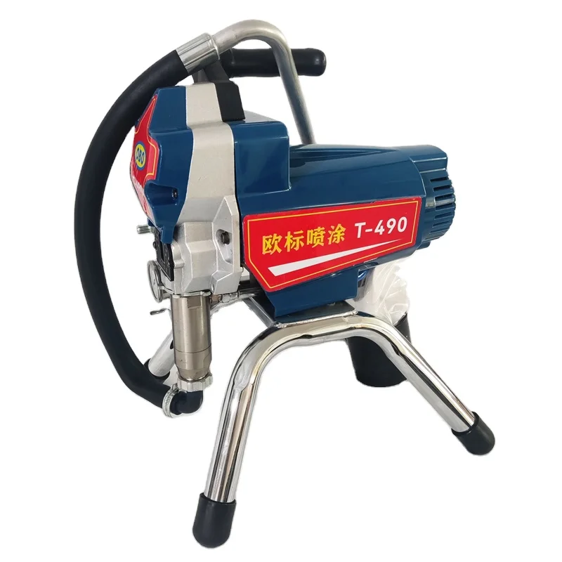 OYLP T-490 Industrial Grade High-Pressure Electric Brushless Motor Airless Paint Sprayer 3600PSI Emulsion Latex Paint Spray Gun